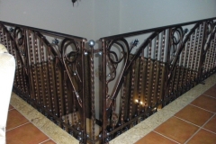 Escalera de forja