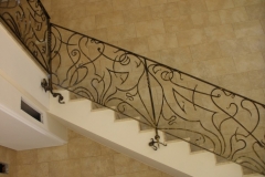 Escalera de forja
