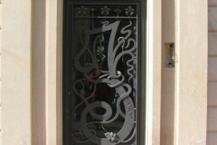 puerta de forja